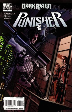 Punisher (2009) issue 4-B Target Norman Osborn Cover