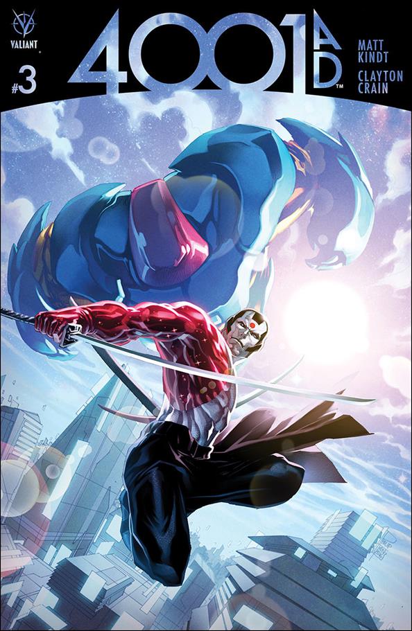 4001 A.D. issue 3-D Philip Tan Cover