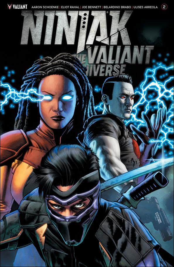 Ninjak vs the Valiant Universe issue 2-B CAFU Cover