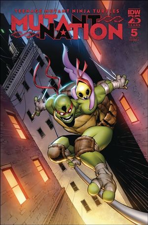 Teenage Mutant Ninja Turtles: Mutant Nation issue 5 Max Dunbar Cover