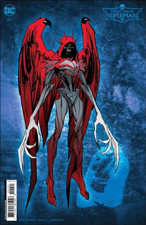 Knight Terrors: Superman issue 1-F Dan Mora 1:50 Design Cardstock Cover