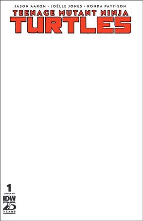 Teenage Mutant Ninja Turtles (2024) issue 1-ZZ Retailer Exclusive Blank Sketch Cover
