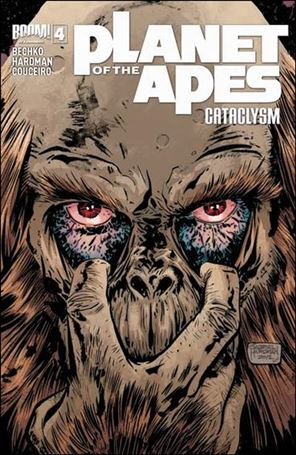 Planet of the Apes: Cataclysm issue 4-B Gabriel Hardman Cover