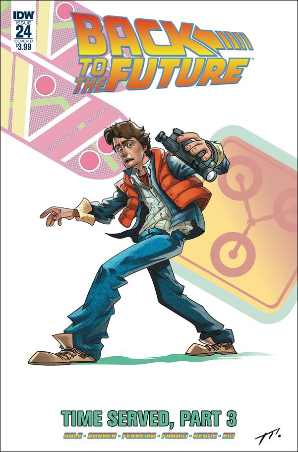 Back to the Future (2015) issue 24-B Xavi Montell Cover