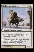 Magic the Gathering: Coldsnap (Base Set) card 12 Kjeldoran Outrider