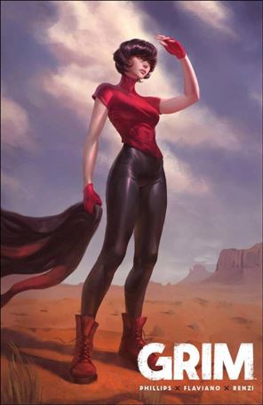 Grim issue 6-B Justine Florentino Cover