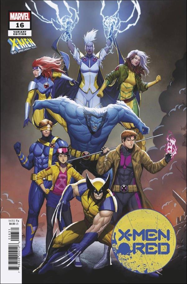 X-Men: Red (2022) issue 16-C Raymond Gay X-Men 60th Anniversary Cover