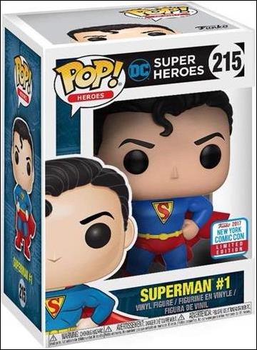 POP! Heroes figure 215 Superman #1 NYCC 2017