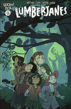 Lumberjanes issue 39 Kat Leyh Cover