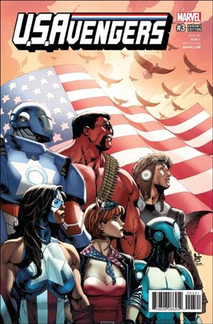 U.S.Avengers issue 3-B Paulo Siqueira 1:25 Cover