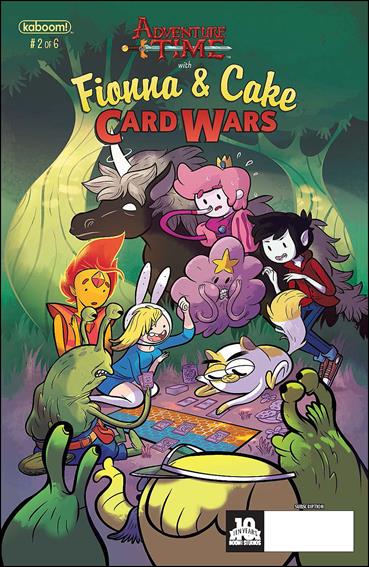 Adventure Time with Fionna and Cake: Card Wars issue 2-B Nichole Hamilton Subscription Cover