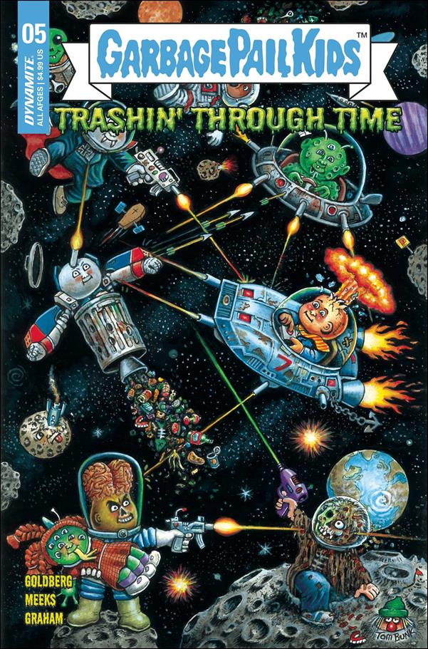 Garbage Pail Kids: Trashin' Through Time issue 5 Tom Bunk Cover