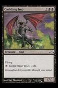 Magic the Gathering: Duel Decks: Divine vs. Demonic (Base Set) card 41 Cackling Imp
