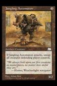 Magic the Gathering: Weatherlight (Base Set) card 151 Jangling Automaton
