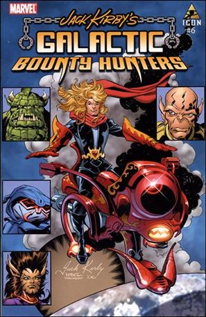 Jack Kirby's Galactic Bounty Hunters Cover Image 2