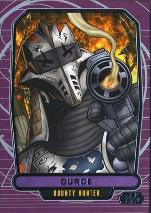Star Wars Galactic Files (Base Set) card 229 Durge Bounty Hunter