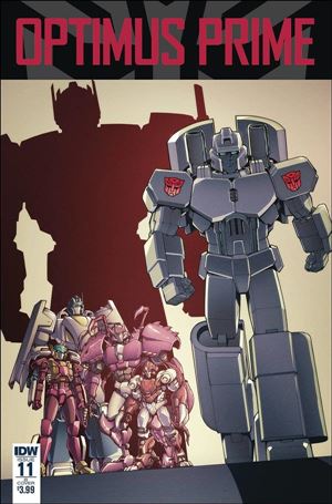 Optimus Prime issue 11-B Casey Coller Cover