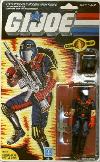 G.I. Joe: A Real American Hero 3 3/4" Basic Action Figures figure 53 Viper (Cobra Infantry)