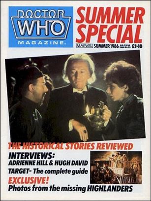 Doctor Who Magazine Special issue 1986 Summer Special