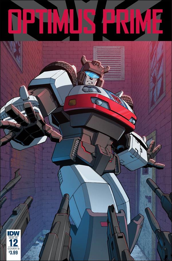 Optimus Prime issue 12-B Casey Coller Cover