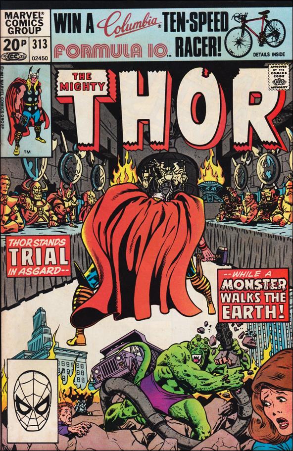 Thor (1966) issue 313-B UK Price Cover