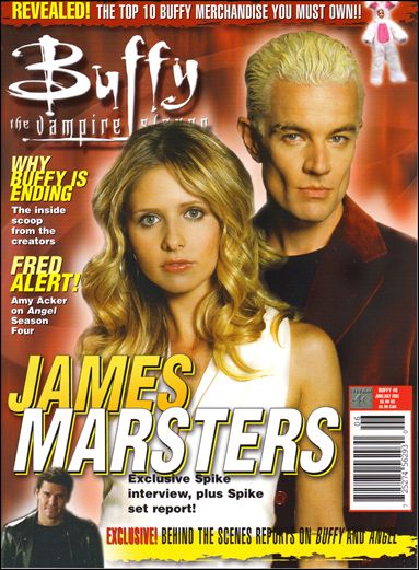 Buffy the Vampire Slayer Magazine issue 8 Buffy & Spike cover