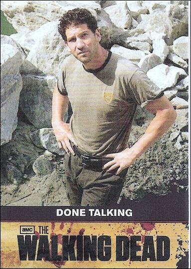Walking Dead (Base Set) card 45 Done Talking