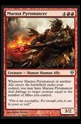 Magic The Gathering: Zendikar (Base Set) card 139 Murasa Pyromancer