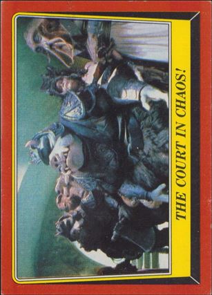Star Wars: Return of the Jedi: Series 1 (Base Set) card 35 The Court in Chaos