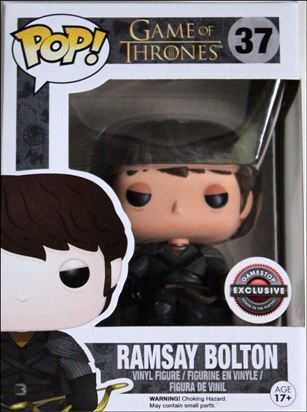 POP! Game of Thrones figure 37 Ramsay Bolton Gamestop Exclusive