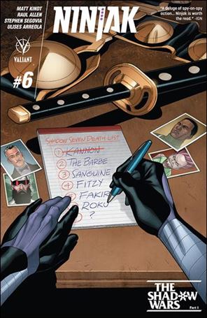 Ninjak (2015) issue 6-E Clayton Henry 1:20 Cover
