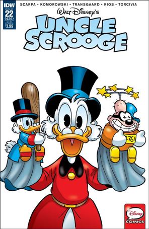 Uncle Scrooge (2015) issue 22-B Andrea Freccero Subscription Cover