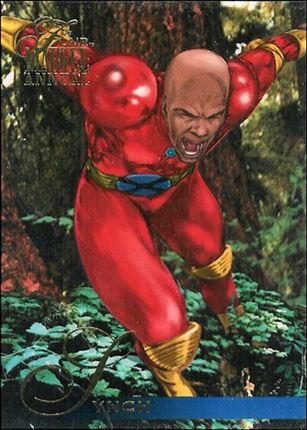 Marvel Annual Flair '95 (Base Set) card 11 Synch