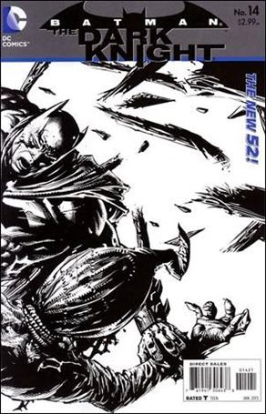 Batman: The Dark Knight (2011/11) issue 14-B Wraparound 1:25 Sketch Cover