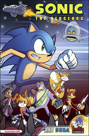 Sonic the Hedgehog (1993) issue 255-B Tyler Capps Cover