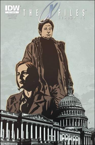 X-Files: Season 10 issue 11-B Matthew Dow Smith 1:10 Cover
