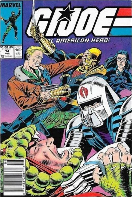 G.I. Joe: A Real American Hero issue 74-B Newsstand Cover