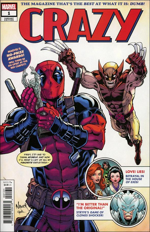 Crazy (2019) issue 1-C Todd Nauck 1:25 Cover