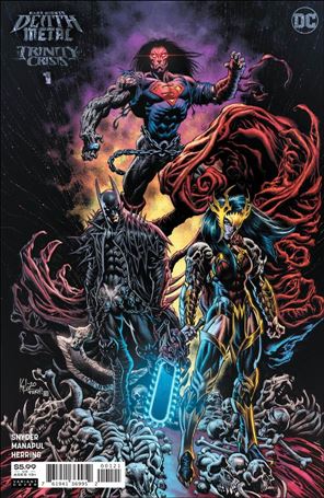Dark Nights: Death Metal Trinity Crisis issue 1-B Kyle Hotz Cover