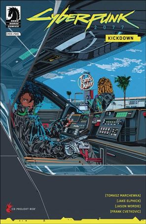 Cyberpunk 2077: Kickdown issue 3-B RUDCEF Cover