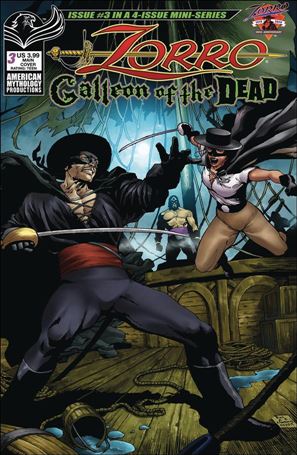 Zorro: Galleon of the Dead issue 3 Standard Cover