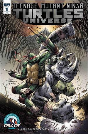 Teenage Mutant Ninja Turtles Universe issue 1-H Ian Chase Nichols Colorado Springs Comic Con Cover