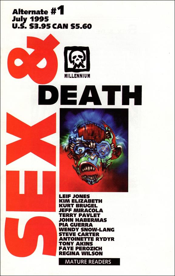 Sex & Death issue 1-B White Cover