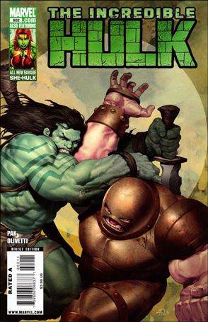 Incredible Hulk (1968) issue 602 Ariel Olivetti Cover