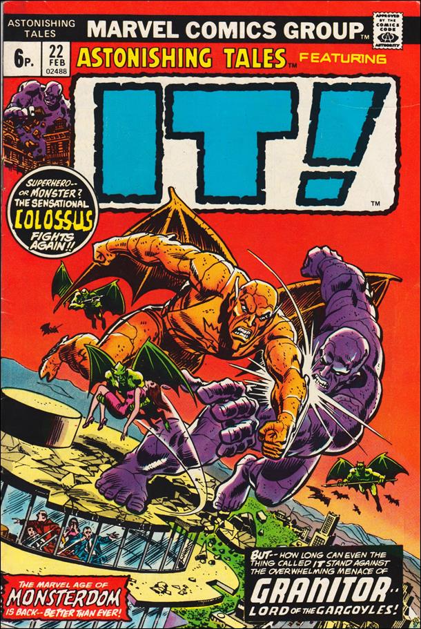 Astonishing Tales (1970) issue 22-B UK Price Cover
