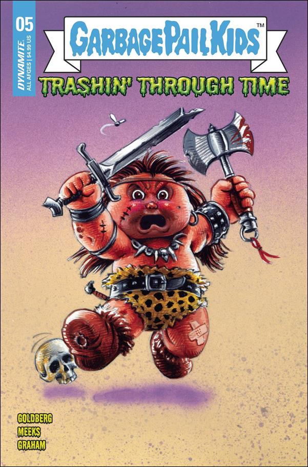 Garbage Pail Kids: Trashin' Through Time issue 5-D Classic Trading Card Cover