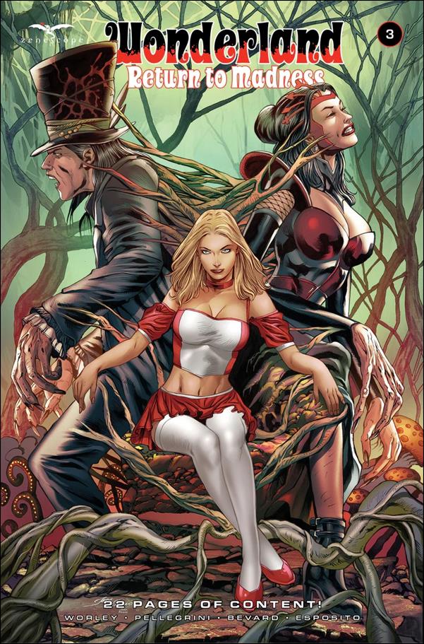 Wonderland: Return to Madness issue 3 Igor Vitorino Cover