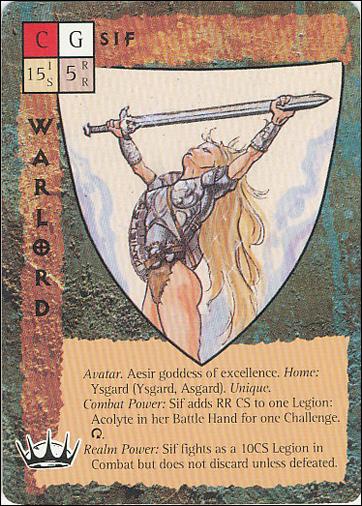 Blood Wars: Powers & Proxies (Base Set) card 107 Sif