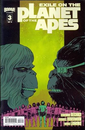 Exile on the Planet of the Apes issue 3-B Declan Shalvey Cover