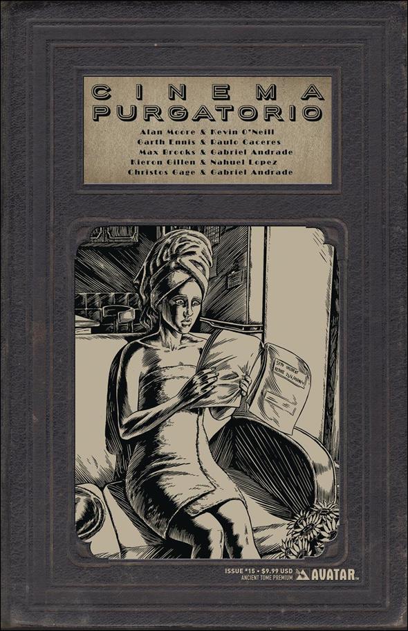 Alan Moore's Cinema Purgatorio issue 15-F Ancient Tome Premium Cover